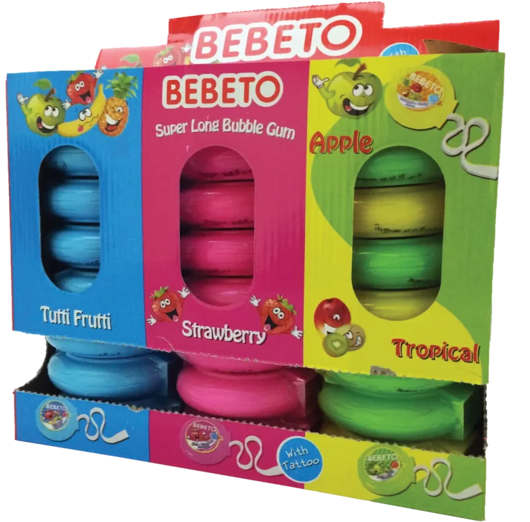 Bebeto meter gum 36g stand