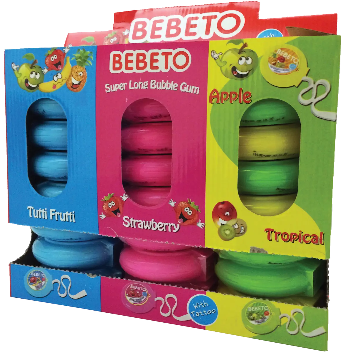 Bebeto meter gum 36g stand