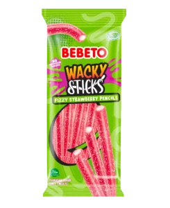 Wacky Sticks - Fizzy Strawberry Pencils 140g - VD