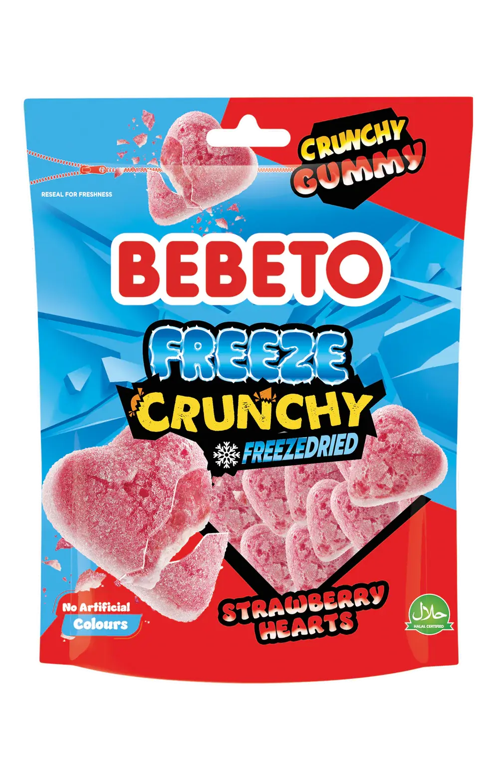 freeze crunchy coeur fraise