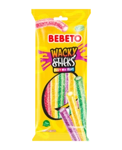 wacky sticks - Fizzy mix fruit - 75gr