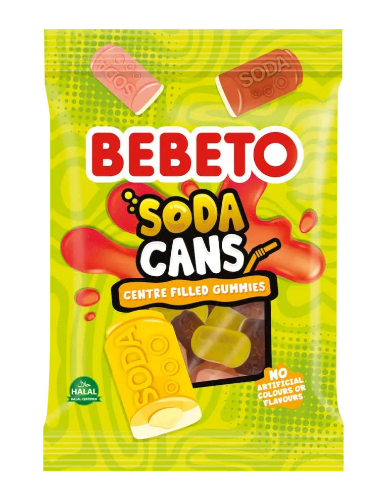 BEBETO Soda Cans coeur coulant