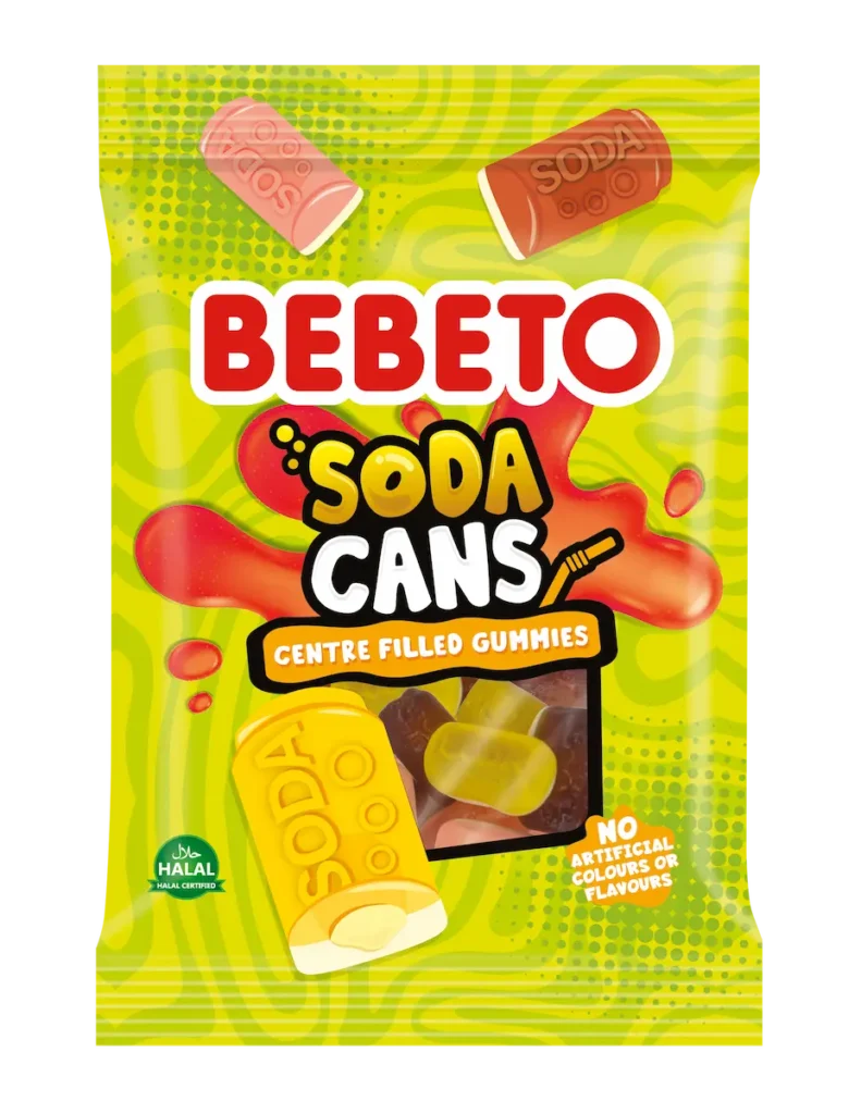 BEBETO Soda Cans coeur coulant